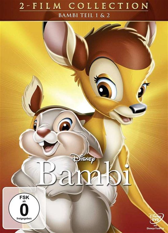 Bambi  (Disney Classics + 2. Teil)  [2 DVDs] - V/A - Elokuva - The Walt Disney Company - 8717418532123 - torstai 6. syyskuuta 2018