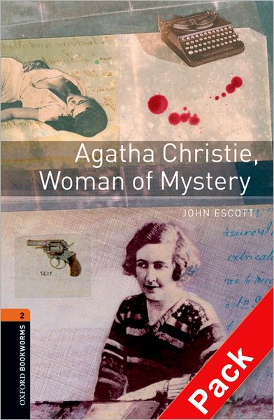 Cover for John Escott · Oxford Bookworms Library: Level 2:: Agatha Christie, Woman of Mystery audio CD pack - Oxford Bookworms Library (Book) (2007)