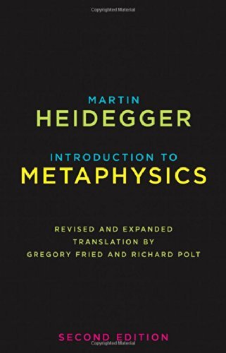 Introduction to Metaphysics - Martin Heidegger - Books - Yale University Press - 9780300186123 - August 1, 2014