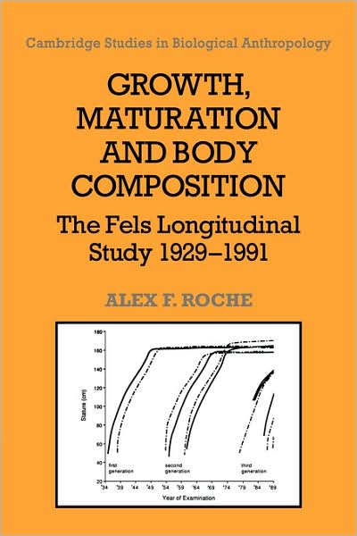 Cover for Roche, Alex F. (Wright State University, Ohio) · Growth, Maturation, and Body Composition: The Fels Longitudinal Study 1929–1991 - Cambridge Studies in Biological and Evolutionary Anthropology (Paperback Book) (2008)