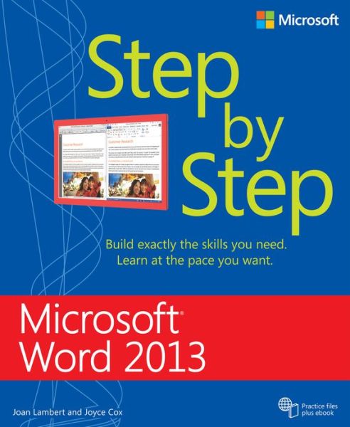 Cover for Joan Lambert · Microsoft Word 2013 Step By Step - Step by Step (Paperback Book) (2013)