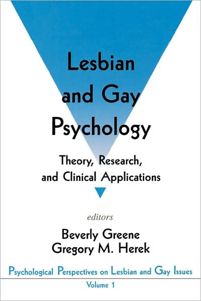 Cover for Greene · Lesbian and Gay Psychology: Theory, Research, and Clinical Applications - Psychological Perspectives on Lesbian &amp; Gay Issues (Paperback Bog) (1994)