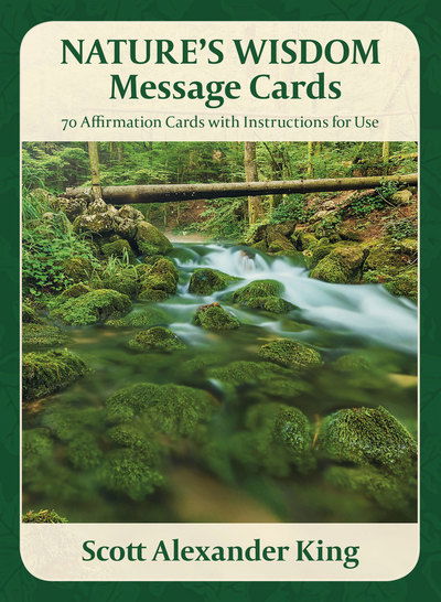 Cover for Scott Alexander King · Nature's Wisdom Message Cards : 70 Affirmation Cards with Instructions for Use (Oracle cards) (2016)