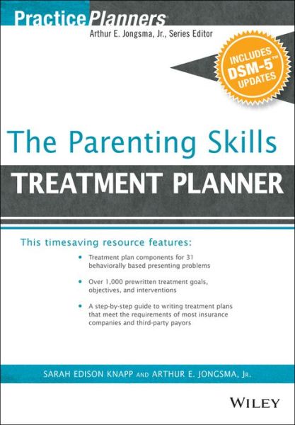 Cover for Berghuis, David J. (Life Guidance Services, Grand Rapids, MI, USA) · The Parenting Skills Treatment Planner, with DSM-5 Updates - PracticePlanners (Paperback Book) (2015)