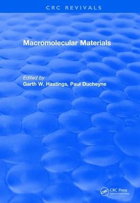 Cover for Hastings · Macromolecular Materials (Hardcover Book) (2017)