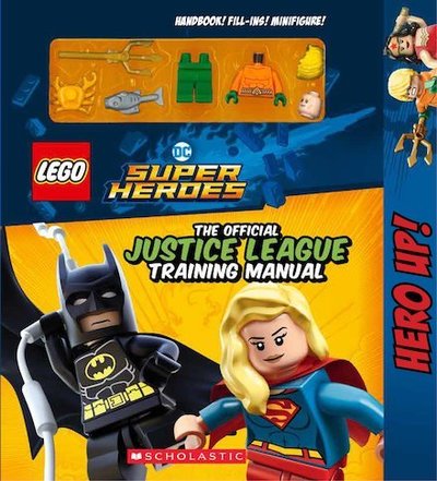 Cover for Scholastic · Official Justice League Training Manual - LEGO DC SUPER HEROES (Book) (2018)