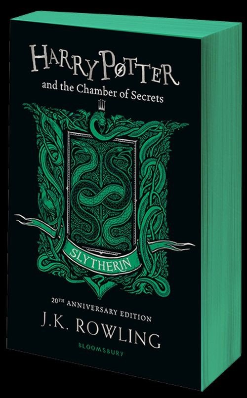Harry Potter And The Chamber Of Secrets - Slytherin Edition - Harry Potter And The Chamber Of Secrets - Slytherin Edition [Edizione: R - J.K. Rowling - Livros - Bloomsbury Childrens - 9781408898123 - 28 de junho de 2018