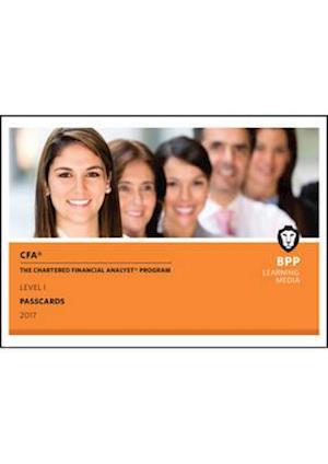 CFA Level 1: Passcards - BPP Learning Media - Livres - BPP Learning Media - 9781509708123 - 31 mars 2017