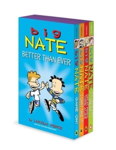 Big Nate Better Than Ever: Big Nate Box Set Volume 6-9 - Big Nate - Lincoln Peirce - Books - Andrews McMeel Publishing - 9781524855123 - October 8, 2019