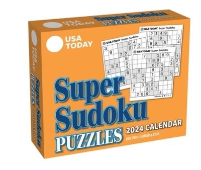 Cover for USA Today · USA TODAY Super Sudoku 2024 Day-to-Day Calendar (Calendar) (2023)