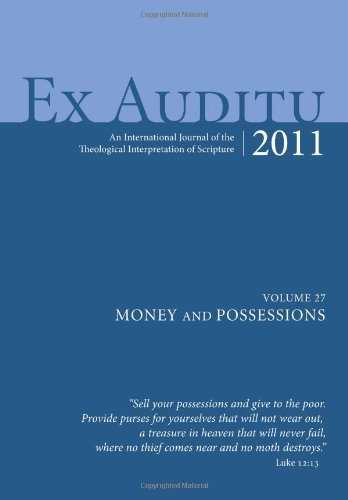 Cover for Klyne Snodgrass · Ex Auditu - Volume 27: an International Journal of Theological Interpretation of Scripture (Paperback Book) (2012)