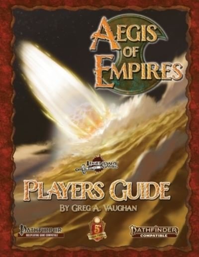 Cover for Greg A Vaughan · Aegis of Empires Player's Guide (Pocketbok) (2020)