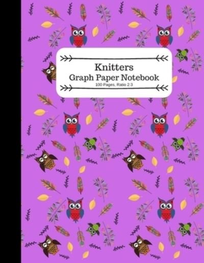 Cover for Deronia Journals · Knitters Graph Paper Notebook (Paperback Book) (2019)