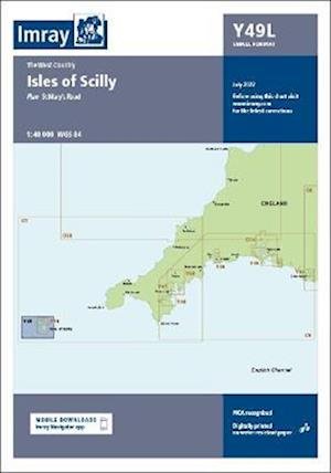 Cover for Imray · Imray Chart Y49 Laminated: Isles of Scilly (Small Format) - Y Charts (Landkarten) [New edition] (2022)