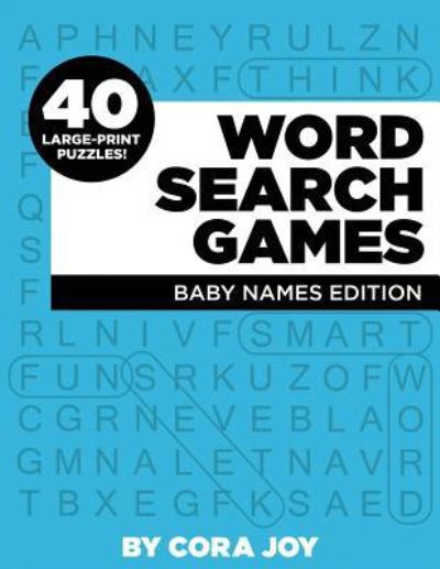 Cover for Cora Joy · Word Search Games (Paperback Book) (2019)