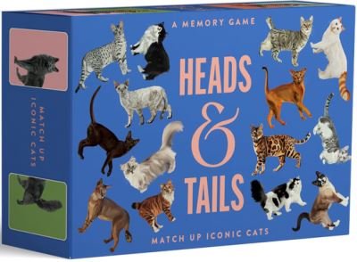 Heads & Tails: A Cat Memory Game Cards: Match up iconic cats (GAME) (2024)