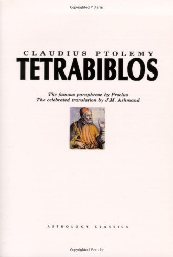 Cover for Ptolemy · Tetrabiblos (Paperback Book) (2005)