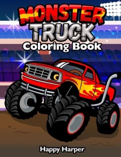 Cover for Harper Hall · Monster Truck Coloring (Taschenbuch) (2020)