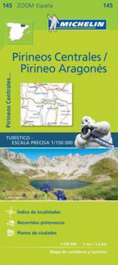 Cover for Michelin · Michelin Zoom: Pirineos Centrales - Pirineo Aragonés (Innbunden bok) (2017)