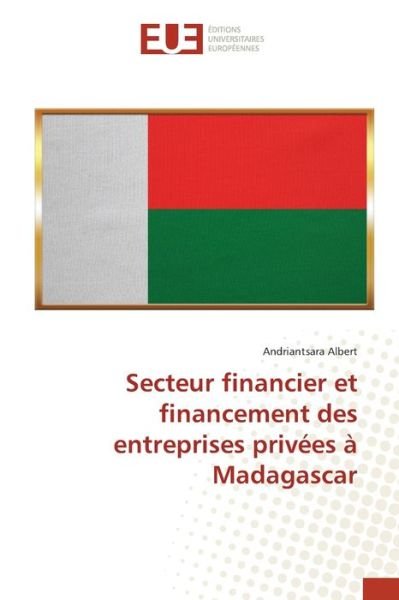 Cover for Albert · Secteur financier et financement (Bok) (2020)