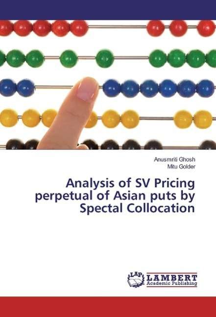 Cover for Ghosh · Analysis of SV Pricing perpetual (Book)