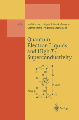 Cover for Jose Gonzalez · Quantum Electron Liquids and High-Tc Superconductivity - Lecture Notes in Physics Monographs (Pocketbok) [Softcover reprint of the original 1st ed. 1995 edition] (2014)