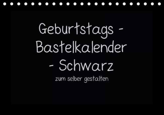 Cover for Tobias · Geburtstags - Bastelkalender - S (Buch)