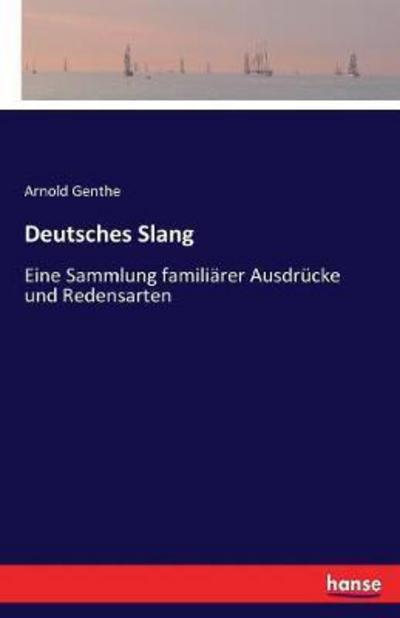 Cover for Genthe · Deutsches Slang (Bok) (2019)