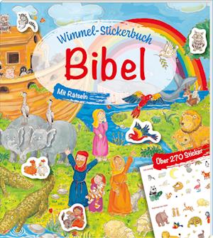 Cover for Sophie Schmid · Wimmel-Stickerbuch: Bibel (Bog) (2024)