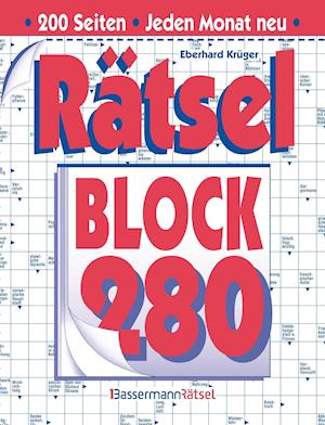 Cover for Eberhard Krüger · Rätselblock 280 (5 Exemplare à 2,99 EUR) (Paperback Book) (2021)