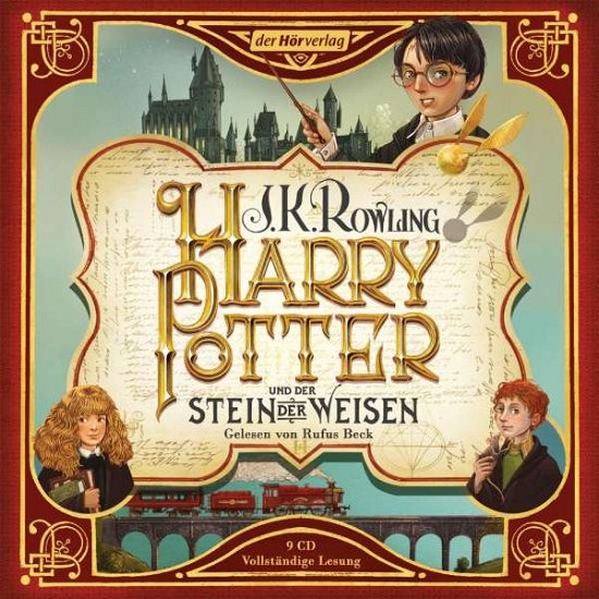 Cover for J.k. Rowling · Harry Potter Und Der Stein Der Weisen (CD) (2019)