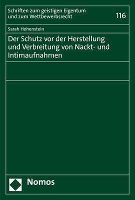 Cover for Hohenstein · Der Schutz vor der Herstellu (Bog) (2020)