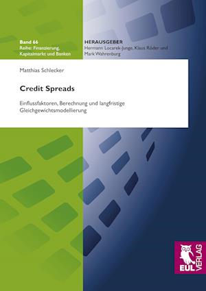 Cover for Matthias Schlecker · Credit Spreads (Paperback Book) (2009)