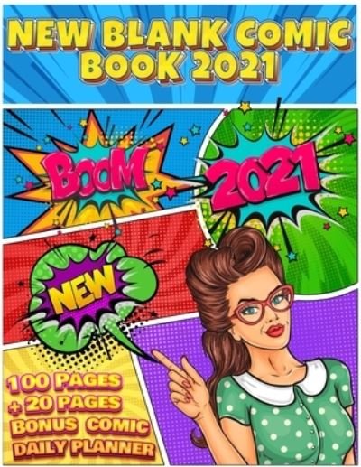 Cover for Drcipcom · Blank Comic Book (Paperback Bog) (2021)