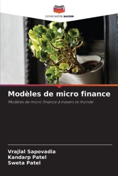 Cover for Vrajlal Sapovadia · Modeles de micro finance (Paperback Book) (2021)