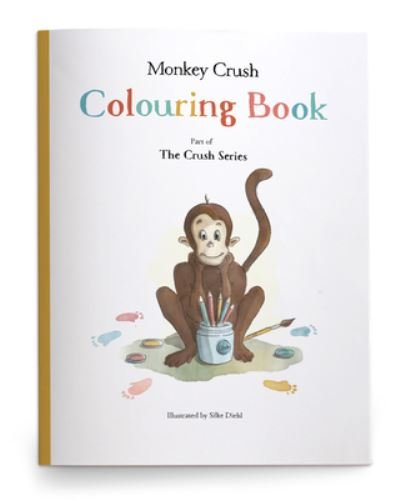 Monkey Crush Series Colouring Book -  - Bücher - Crush Publishing - 9788090812123 - 1. August 2021