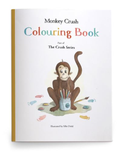 Monkey Crush Series Colouring Book -  - Livros - Crush Publishing - 9788090812123 - 1 de agosto de 2021