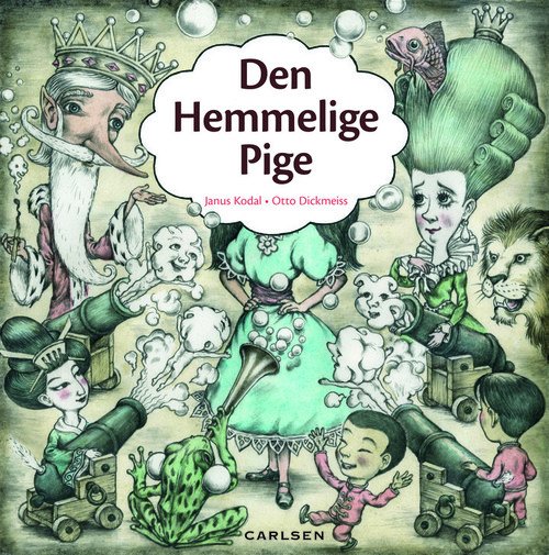 Cover for Janus Kodal · Den hemmelige pige (Hardcover bog) [1. udgave] [Hardback] (2013)