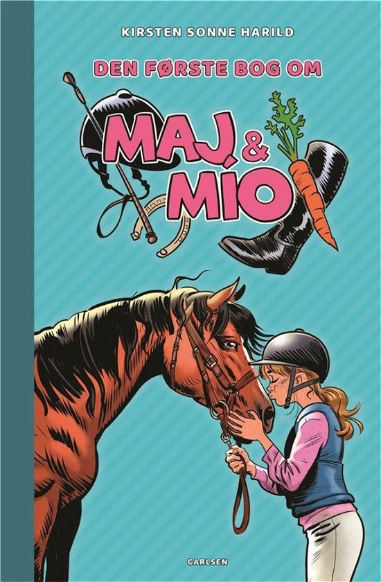 Cover for Kirsten Sonne Harrild · Maj og Mío: Maj &amp; Mío (1) - Den første bog om Maj &amp; Mío (Bound Book) [1e uitgave] (2018)