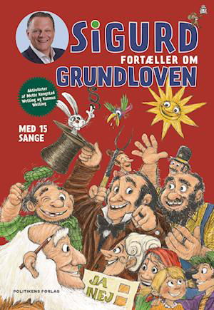 Cover for Sigurd Barrett · Sigurd fortæller om grundloven (Hardcover Book) [1. Painos] (2024)