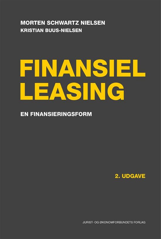 Cover for Kristian Buus-Nielsen Morten Schwartz Nielsen · Finansiel leasing (Bound Book) [2e uitgave] (2017)