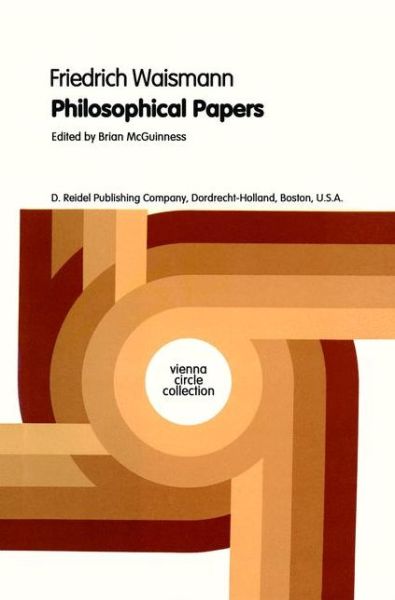 Friedrich Waismann · Philosophical Papers - Vienna Circle Collection (Gebundenes Buch) [1977 edition] (1977)