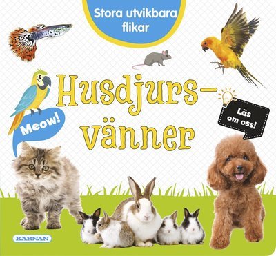 Cover for Husdjursvänner (Board book) (2022)