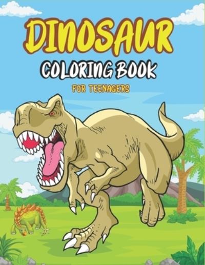 Cover for Imhsm Press Point · Dinosaur Coloring Book for Teenagers (Taschenbuch) (2020)