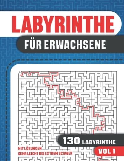 Cover for Visufactum Ratsel · Labyrinthe fur Erwachsene (Paperback Book) (2020)