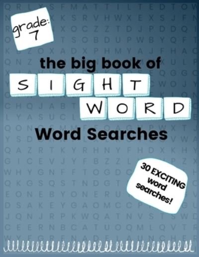 Cover for Kneib · The Big Book of SEVENTH GRADE &quot;Sight Word&quot; Word Searches (Taschenbuch) (2020)