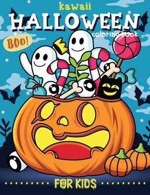 Kawaii Halloween Coloring Book for kids - Cody - Books - Independently Published - 9798696444123 - October 11, 2020