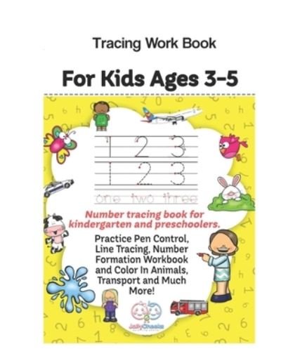 Cover for Skull Face Seals Publishing · Kids Number Tracing Book (Paperback Bog) (2021)
