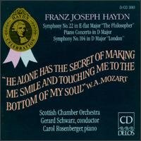 Cover for Franz Joseph Haydn · Symphonies Nos. 22 &amp; 104/piano Concerto No.2 (CD) (2005)