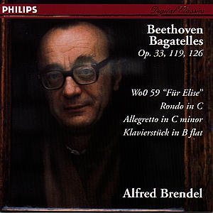 Bagatelles / Fur Elise / Rondo in C - Beethoven / Brendel - Musiikki - PHILIPS - 0028945603124 - tiistai 25. marraskuuta 1997